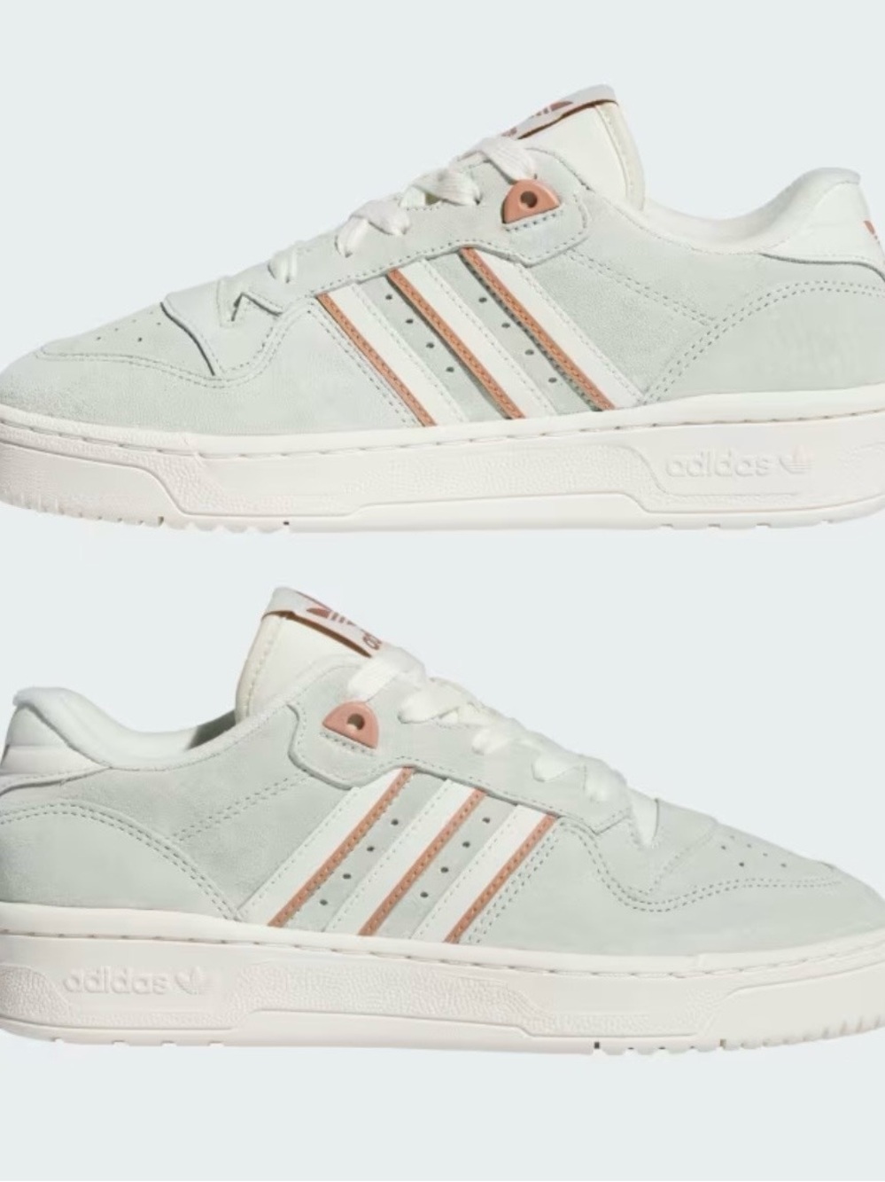 FREE SHIPPING - Adidas Rivalry Low W WMNS Linen Green / Ivory Green